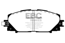 Load image into Gallery viewer, EBC 11+ Lexus CT200h 1.8 Hybrid Ultimax2 Front Brake Pads Brake Pads - OE EBC   
