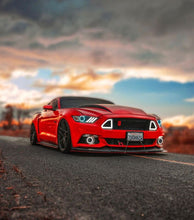 Load image into Gallery viewer, Oracle 15-17 Ford Mustang LED Headlight Halo Kit - UV/Purple
