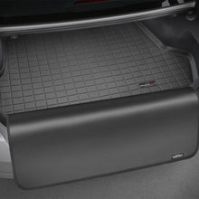 Load image into Gallery viewer, WeatherTech 2016+ Toyota Prius (Fits w/ Spare Tire) Cargo Liner w/ Bumper Protector - Black WeatherTech
