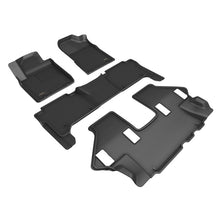 Load image into Gallery viewer, 3D Maxpider 19-24 Nissan Armada Kagu Floor Mat- Black R1 R2 R3 3D MAXpider
