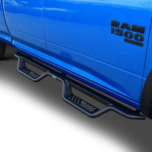Load image into Gallery viewer, Westin 09-18/19-24 Ram 1500 Quad Cab/Classic Outlaw Drop Nerf Step Bars Textured Black | 20-13555
