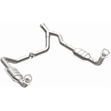 Load image into Gallery viewer, MagnaFlow Conv DF 95-99 Range Rover 4.0/4.6L GEMS Y-Pipe Assembly *NOT FOR SALE IN CALIFORNIA*
