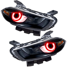 Load image into Gallery viewer, Oracle 13-16 Dodge Dart LED Headlight Halo Kit - Red
