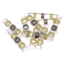 Load image into Gallery viewer, NAMZ Heat Sealable Butt Splice w/Low Temp Solder Terminals 12-10 AWG (10 Pack) Misc Powersports NAMZ   
