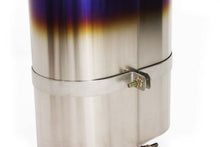 Load image into Gallery viewer, GReddy - Universal Titanium Oval Muffler 2.5in ID Muffler Inlet | 11003525

