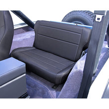Load image into Gallery viewer, Rugged Ridge Fold&amp;Tumble Rear Seat Black Denim 76-95 Jeep CJ / Jeep Wrangler Rugged Ridge
