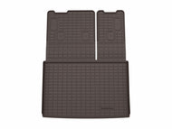 WeatherTech 15-20 Cadillac Escalade Behind 3rd Row Seating SeatBack Cargo Liners HP - Cocoa | 431575IM