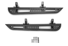 Load image into Gallery viewer, DV8 Offroad 07-18 Jeep Wrangler JK 2 Door Body/Pinch Weld Mounted Side Steps
