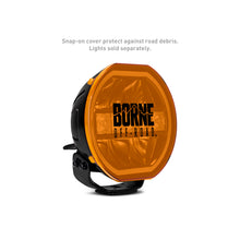 Load image into Gallery viewer, Borne Off-Road 7in Round Light Cover Amber Borne Off-Road
