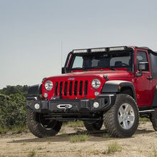Load image into Gallery viewer, Rugged Ridge Spartacus Front Bumper Black 07-18 Jeep Wrangler Rugged Ridge
