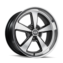 Load image into Gallery viewer, Ridler 652 18x8 / 5x139.7 BP / 0mm Offset / 108.1mm Hub Gls Blk w/ Diamond Cut Face &amp; Lip Wheel
