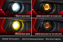 Load image into Gallery viewer, Diode Dynamics 2025 Ford Mustang GT Elite Series Add-On Fog Lamp Kit Yellow Diode Dynamics
