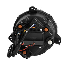 Load image into Gallery viewer, AlphaRex 18-23 Jeep Wrangler JL/Gladiator JT LED Proj Headlights Alpha-Blk w/ Activ Light/Seq Signal AlphaRex
