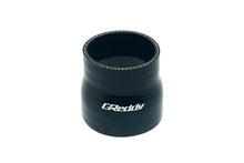 Load image into Gallery viewer, GReddy 60-70mm Silicone Reducer Hose - Black | 12400857
