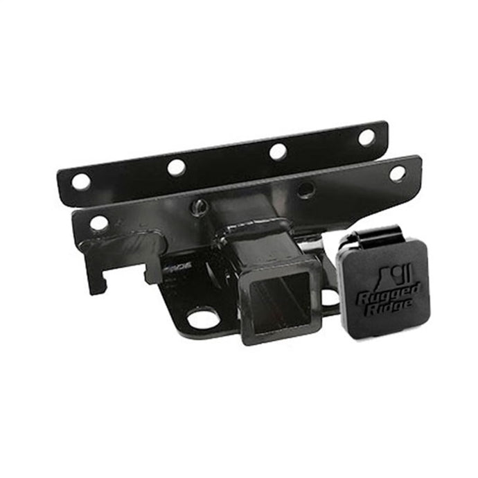 Rugged Ridge Receiver Hitch Kit RR Logo 07-18 Jeep Wrangler Rugged Ridge