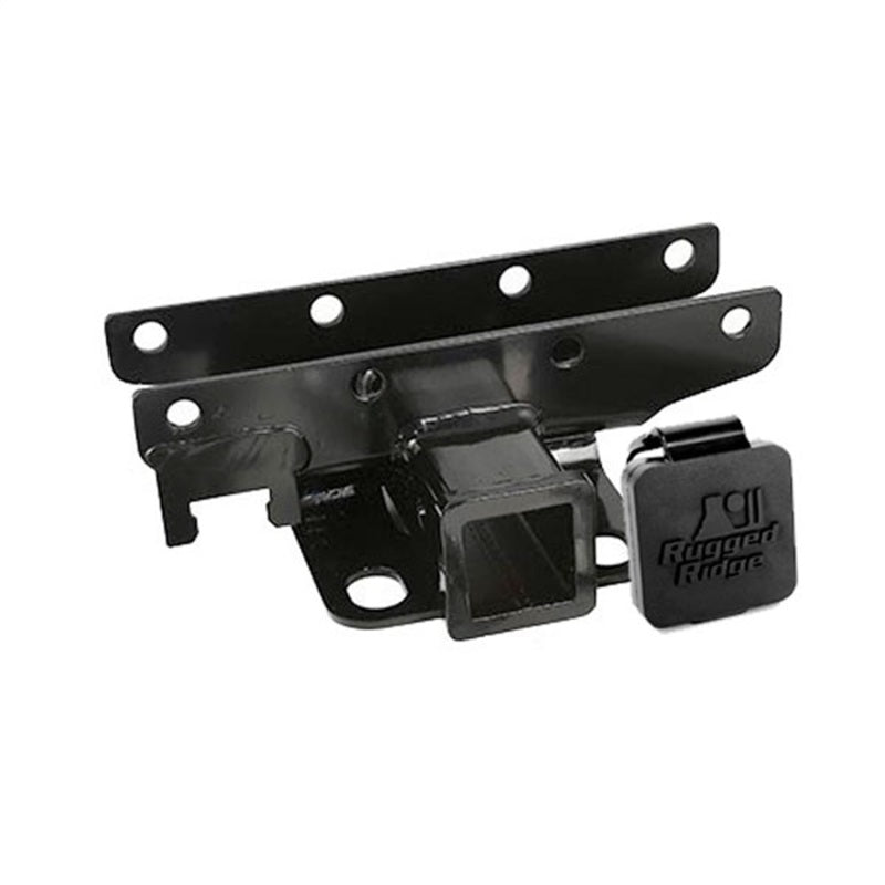 Rugged Ridge Receiver Hitch Kit RR Logo 07-18 Jeep Wrangler Rugged Ridge