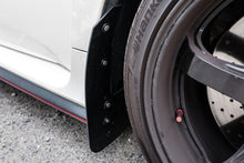 Load image into Gallery viewer, Rally Armor 17-22 Honda Civic Type R White UR Mud Flap w/Red Logo Mud Flaps Rally Armor   
