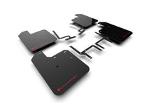 Load image into Gallery viewer, Rally Armor 18-24 Jeep JL Wrangler Black UR Mud Flap w/Red Logo Mud Flaps Rally Armor   
