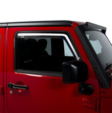 Load image into Gallery viewer, Putco 07-18 Jeep Wrangler JK - Front Only Element Tinted Window Visors Wind Deflectors Putco
