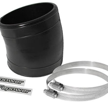 Load image into Gallery viewer, aFe Air Intake Components afe Magnum FORCE Intake Coupling Kit (3-1/2 IN ID x 3 IN L x 15 Deg.) Elbow Coupler - Black
