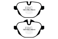 EBC 11+ BMW X3 2.0 Turbo (F25) Ultimax2 Rear Brake Pads Brake Pads - OE EBC   