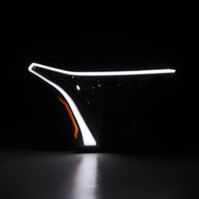 Load image into Gallery viewer, AlphaRex 22-23 Toyota Tundra NOVA-Series Headlights Alpha-Black w/Amber DRL - Req 810029 OR 810030 AlphaRex
