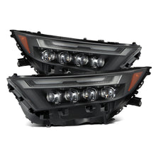 Load image into Gallery viewer, AlphaRex 19-23 Toyota RAV4 (High Trim) NOVA LED Projector Headlights Black AlphaRex
