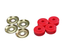 Load image into Gallery viewer, Energy Suspension Red Shock Tower Bushing Set 7/8in Nipple 3/8in ID 1-1/4in OD Bushing Kits Energy Suspension
