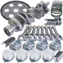Load image into Gallery viewer, Eagle Chevy 350 1Pc 3.750in Crank 5.700in I-Beam Rods 4.030in Pistons 153 Tooth FP Balanced Assembly Eagle
