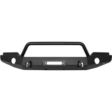 Load image into Gallery viewer, Westin 07-18 Jeep Wrangler JK WJ2 Full Width Front Bumper w/Bull Bar Textured Black Westin
