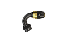 Load image into Gallery viewer, GReddy AN06 STRAIGHT HOSE END SWIVEL BLACK/GOLD ANODIZED | 12800600
