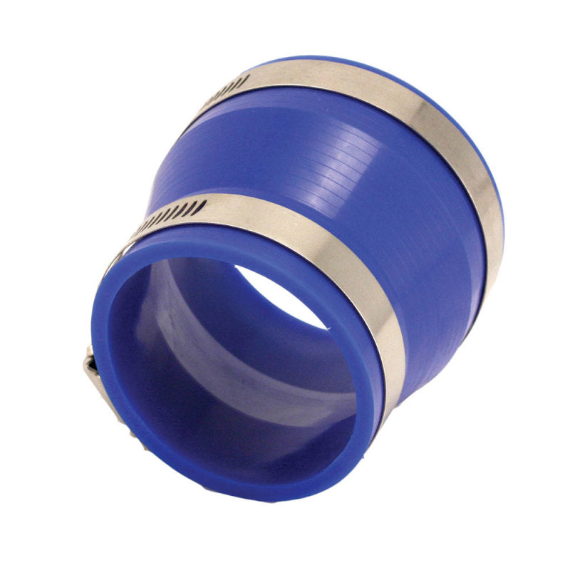Spectre Coupler/Reducer 3in. to 2.5in. (PVC) - Blue Silicone Couplers & Hoses Spectre