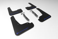 Rally Armor 21-23 Hyundai Elantra Black UR Mud Flap w/Blue Logo Mud Flaps Rally Armor   