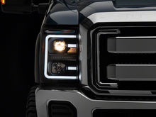 Load image into Gallery viewer, Raxiom 11-16 Ford F-250 Super Duty LED Projector Headlights - Blk Housing (Clear Lens) Headlights Raxiom
