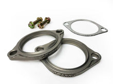 Load image into Gallery viewer, GReddy Cast SS 3in 2-Bolt Flange Set w/ Gasket | 11000810
