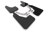 Rally Armor 22-24 Hyundai Ioniq 5 Black Mud Flap w/Metallic Black Logo Mud Flaps Rally Armor   