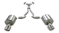 Corsa 2008-2009 Pontiac G8 GXP 6.0L V8 Polished Sport Cat-Back + XO Exhaust Catback CORSA Performance