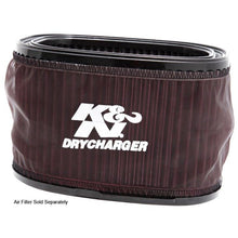 Load image into Gallery viewer, K&amp;N Drycharger Wrap Black 191mm L 140mm W 121mm H
