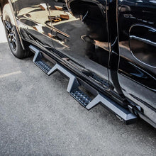 Load image into Gallery viewer, Westin 19-20 Chevrolet Silverado / GMC Sierra 1500 Double Cab HDX Drop Nerf Step Bars - Textured Blk Westin
