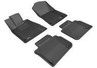 3D MAXpider 2013-2020 Lexus GS/GS Hybrid Kagu 1st & 2nd Row Floormats - Black | L1LX02501509