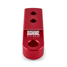 Load image into Gallery viewer, Borne Off-Road CNC Hitch Receiver Shackle 2in Red Borne Off-Road
