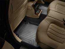 Load image into Gallery viewer, WeatherTech 04-13 Maserati Quattroporte Rear FloorLiner - Black | 442012
