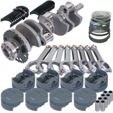 Load image into Gallery viewer, Eagle Chevy LS3 4.000in Crank 24 Tth Reluctor 6.125in H-Beam -14cc 4.070in Pistons Rotating Assembly Eagle
