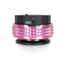 Load image into Gallery viewer, NRG Quick Release Kit - Pyramid Edition - Black Body / Pink Pyramid Ring | SRK-210BK-PK
