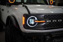 Load image into Gallery viewer, DV8 Offroad 2021-2025 Ford Bronco Black Headlights
