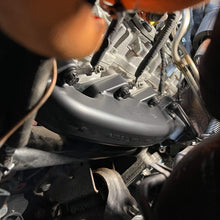 Load image into Gallery viewer, Wehrli 01-04 Duramax LB7 Billet Exhaust Manifold &amp; SS Up Pipes w/ Gaskets and ARP Hardware
