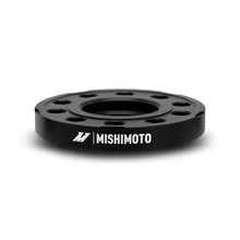 Load image into Gallery viewer, Mishimoto Wheel Spacers - 5x112 - 66.5 - 15 - M14 - Black Mishimoto
