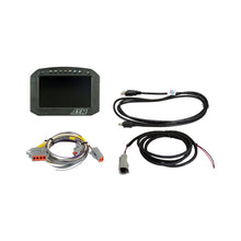Load image into Gallery viewer, AEM CD-5LG Carbon Logging Flush Digital Dash Display w/ Internal 20Hz GPS &amp; Antenna
