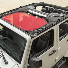 Load image into Gallery viewer, Rugged Ridge Eclipse Sun Shade Front Red 07-18 Jeep Wrangler Rugged Ridge
