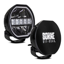 Load image into Gallery viewer, Borne Off-Road Light (Kit of 2) 7in Round Borne Off-Road
